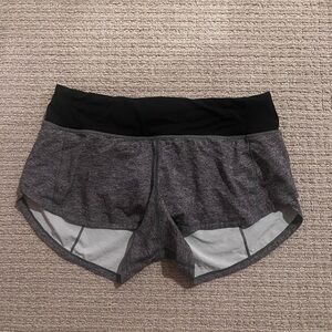 Lululemon speed up shorts size 4 2.5in!
